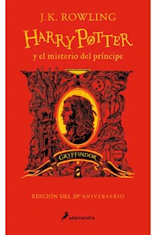 Papel Harry Potter Y El Misterio Del Príncipe - Gryffindor - Edición Del 20º Aniversario