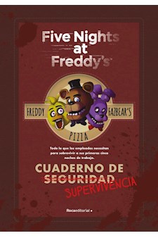 Papel Five Nights At Freddys  Cuaderno De Supervivencia