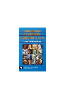 Papel Diccionario De Grandes Filosofos 1 (A-J)