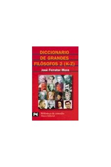 Papel Diccionario De Grandes Filosofos 2 (K-Z)