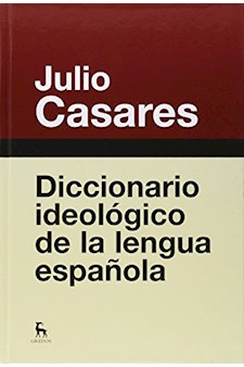 Papel Diccionario Ideológico De La Lengua