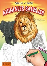 Papel Animales Salvajes . Dibujo Y Pinto