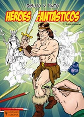 Papel Heroes Fantasticos . Dibujo Y Pinto
