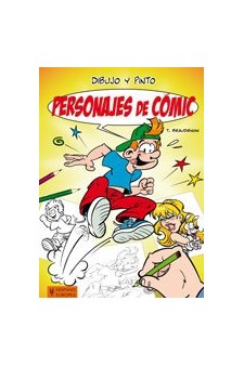 Papel Personajes De Comic . Dibujo Y Pinto