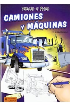 Papel Camiones Y Maquinas . Dibujo Y Pinto