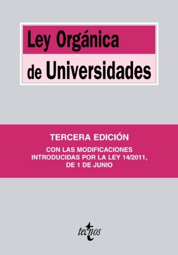 Papel Ley Organica De Universidades