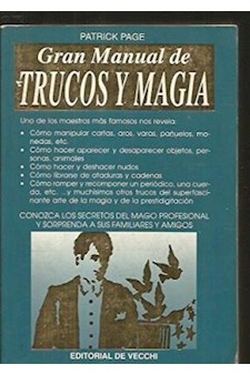 Papel Gran Manual De Trucos Y Magia