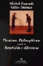 Papel Theatrum Philosophicum & Repetición Y Diferencia