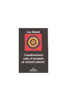 Papel Consideraciones Sobre El Asesinato De Gérard Lebovici
