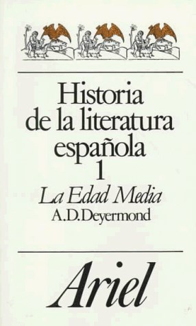 Papel Historia De La Literatura Española, 1. La Edad Media