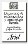 Papel Diccionario De Retórica, Crítica Y Terminología Li