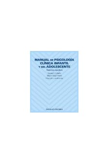 Papel Manual De Psicologia Clinica Infantil Y Del Adolescente