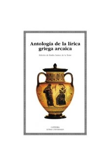 Papel Antologia De La Lirica Griega Arcaica