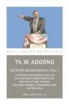 Papel O.C. Adorno 09 Escritos Sociológicos Ii Vol. 1