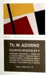Papel O.C. Adorno 18 Escritos Musicales V