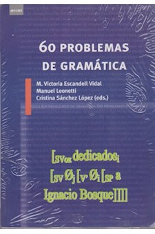 Papel 60 Problemas De Gramática