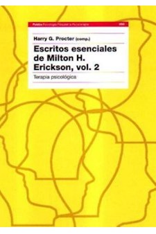 Papel Escritos Esenciales De Milton H. Erickson, V