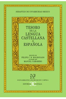 Papel Tesoro De La Lengua Española O Castellana