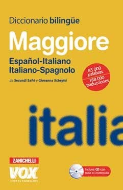 Papel Diccionario Maggiore Español-Italiano Italiano-Spagnolo