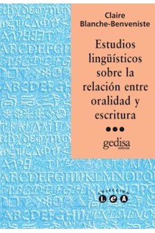 Papel Estudios Lingüísticos Sobre La Relacion Entre Oralidad Y Escritura
