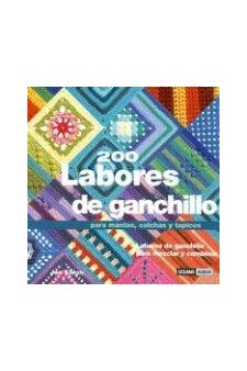 Papel 200 Labores De Ganchillo. Para Mantas, Colchas Y Tapices