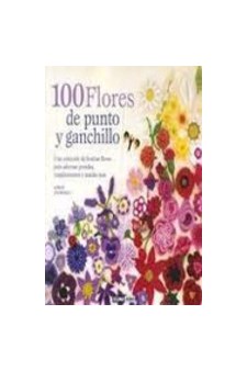 Papel 100 Flores De Punto Y Ganchillo