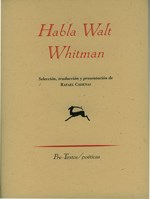 Papel Habla Walt Whitman
