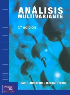 Papel Analisis Multivariante De Datos 5/Ed.