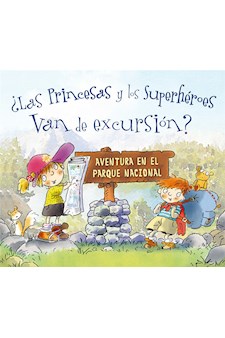 Papel Princesas Y Los Superheroes Van De Excursion, Las?