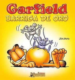Papel Garfield Barriga De Oro
