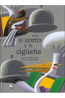 Papel El Zorro Y La Cigüeña