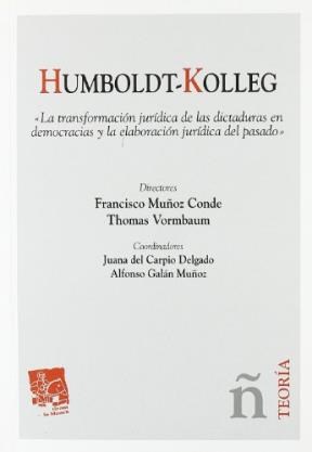 Papel Humboldt Kolleg : La Transformacion Juridica