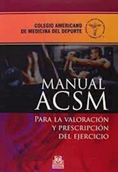 Papel Manual Acsm Para La Valoración Y Prescripción Del Ejercicio