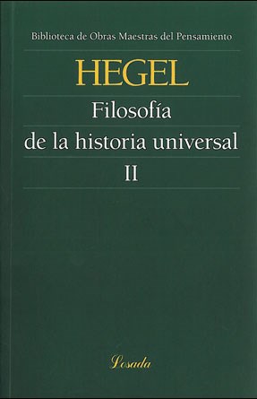 Papel Filosofia De La Historia Universal .T.Ii