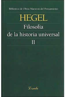 Papel Filosofia De La Historia Universal .T.Ii