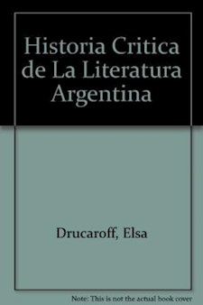 Papel Historia Critica De La Literatura Argentina Tomo 11