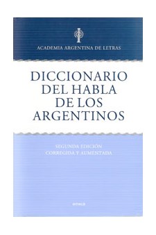 Papel Diccionario Del Habla De Los Argentinos