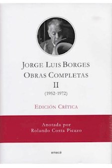 Papel J.L. Borges. Obras Completas Ii- Edición Crítica