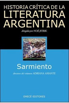 Papel Historia Crítica  De Literatura Argentina Tomo 04. Sarmiento.