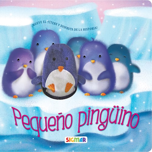 Papel Titiridedos Pequeño Pinguino.