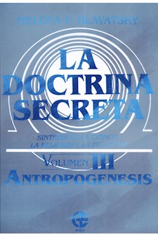 Papel Doctrina Secreta. Tomo 3, La