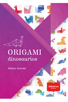 Papel Origami Dinosaurios