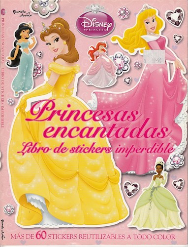 Papel Princesas Encantadas. Libro De Stickers Imperdible
