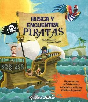 Papel Busca Y Encuentra- Piratas