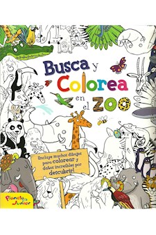 Papel Busca Y Colorea En El Zoo