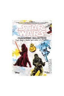 Papel Cuaderno Galáctico Star Wars