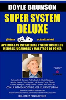 Papel Super System Deluxe. La Biblia Del Poker