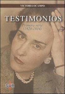 Papel Testimonios. Primera Serie (1920-1934)