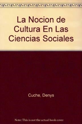 Papel Noción De Cultura En Las Ciencias Sociales