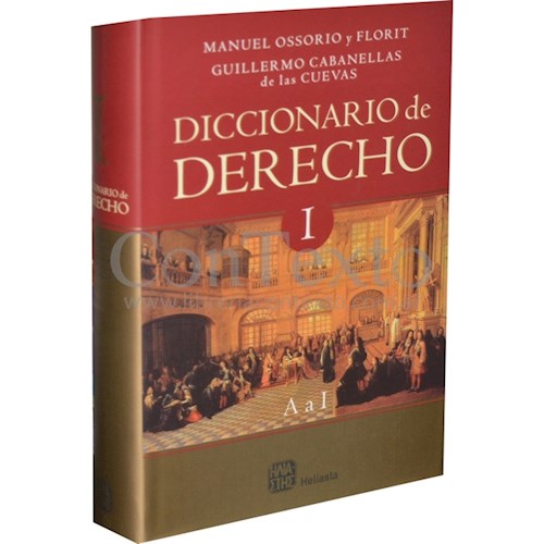 Papel Dicc De Derecho - Tomo 1 (A-I)
